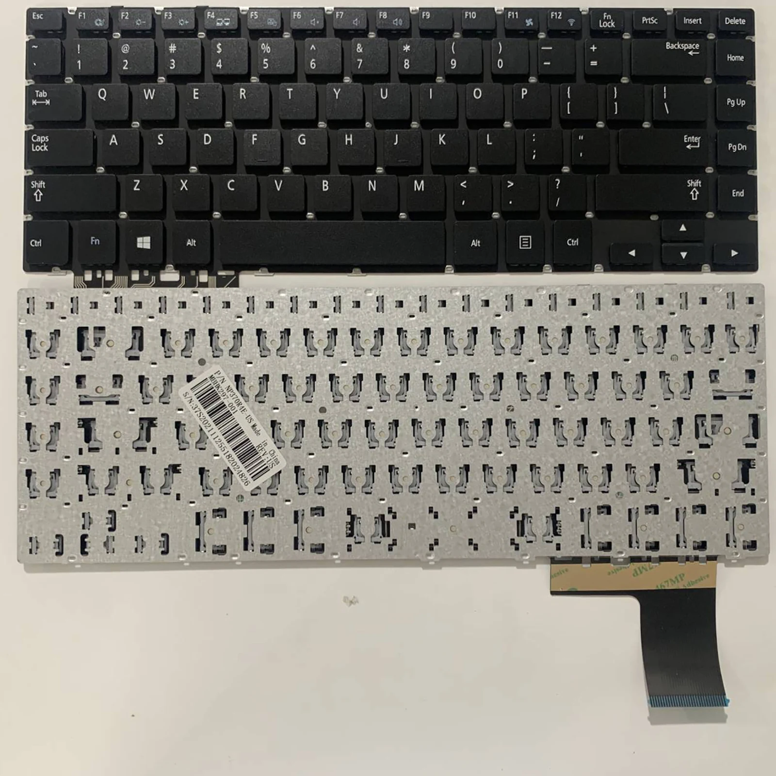 

Laptop keyboard US Layout for Samsung NP370R4E 370R4E NP450R4Q 450R4Q