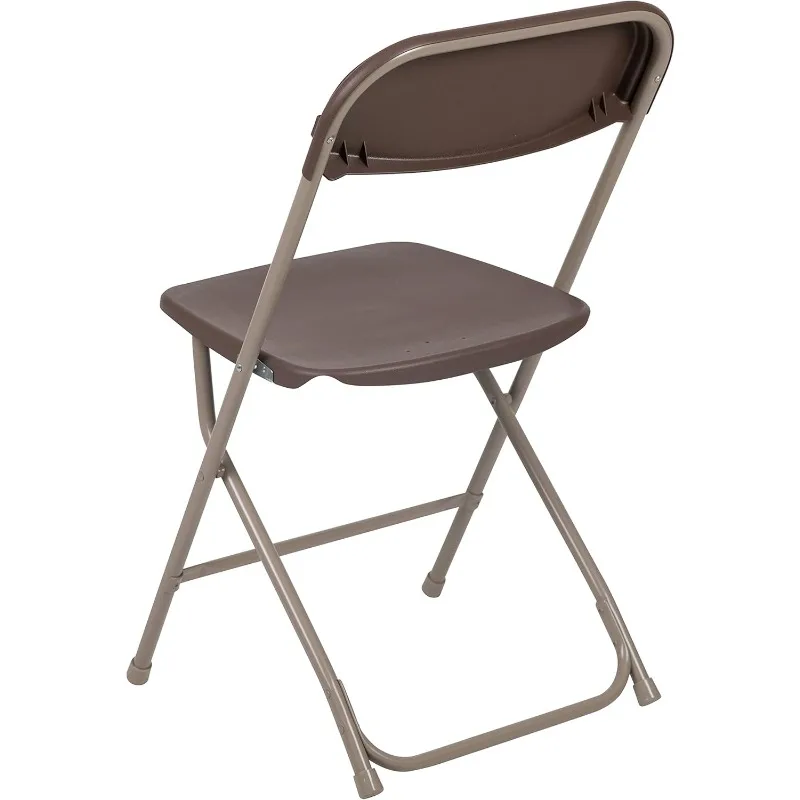 Hercules Series Plastic Folding Chair-4 Pack 650LB Weight Capacity Comfortable Event Chair-Lightweight Folding Chair