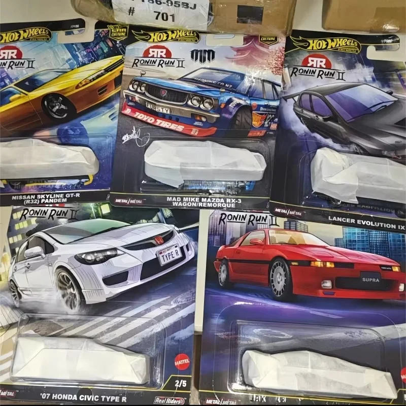 Genuine Hot Wheels Ronin Run 2 Series Die-Cast Model Car Fpy86 Collectible Toy Decoration Surprise Gift For Vehicle Enthusiasts