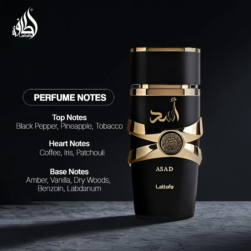 عطر لاتافا أساد للجنسين بخاخ عطر أو دو، 3.4 أونصة #3