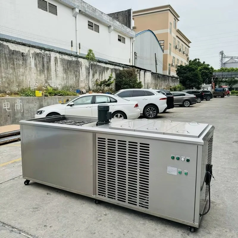 Commercial Automatic Customized Snow Ice Machine 500kg Industrial Grade Durable for Fish Market Catering Stable Performance