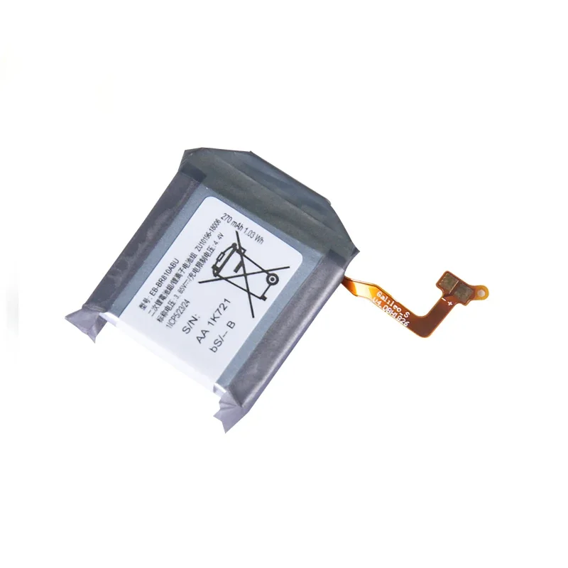 Brand New EB-BR810ABU 270mAh New Battery  For Samsung Gear  S4 Watch 42mm SM-R810 SM-R815 Batteries+Tools image 2