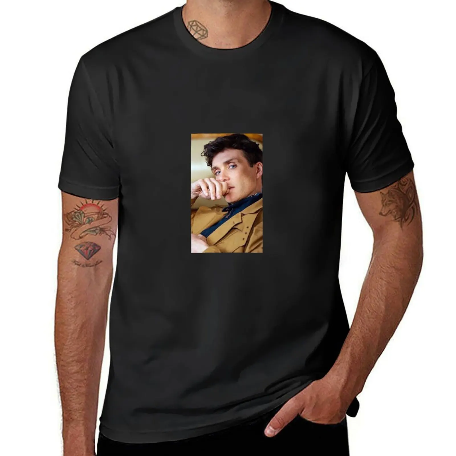 

Cillian Murphy T-Shirt cute clothes Blouse Men's clothing