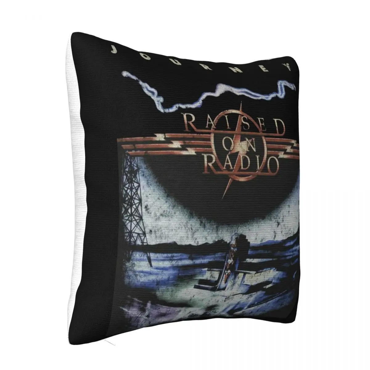 Journey Mens Raised On Radio Black Women Men 3D Woman Interested Classic Western Style Latest Pillow Case