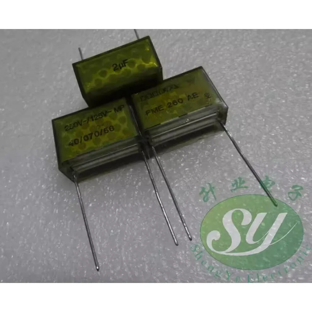 

2.0uf/250v 2u0 205 replaces 2.2UF/250V 225 brand-new 26mm film capacitor PME260AE
