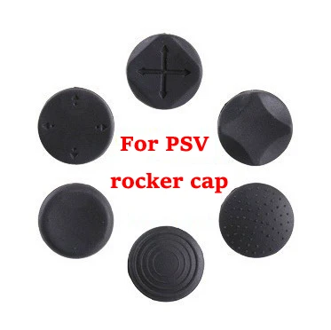 6 in 1 Silicone Stick Grips Cap Analog Joystick Cover For  PS Vita PSV 1000 2000 Slim