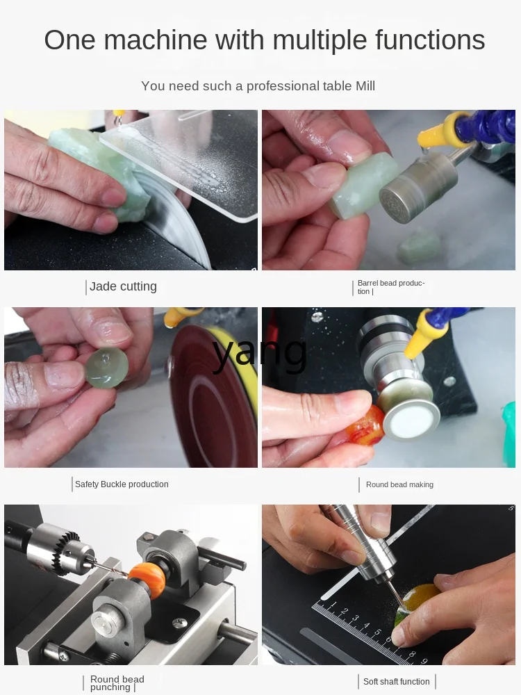 jq  2500 W Multi-Function Jade Grinding and Cutting All-in-One Machine Engraving Machine Polishing Jade Tool