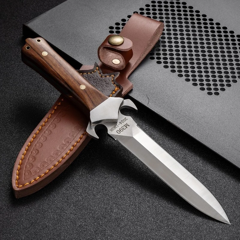 1pc，Outdoor knife one keel knife, camping straight knife, high-hardness survival knife, fruit knife, hunting knife