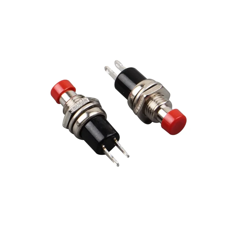 5/20/100PCS 7MM Push Button Switch Momentary PBS-110 Normally Open NO NC Press The Reset Switch ON OFF Micro Switch