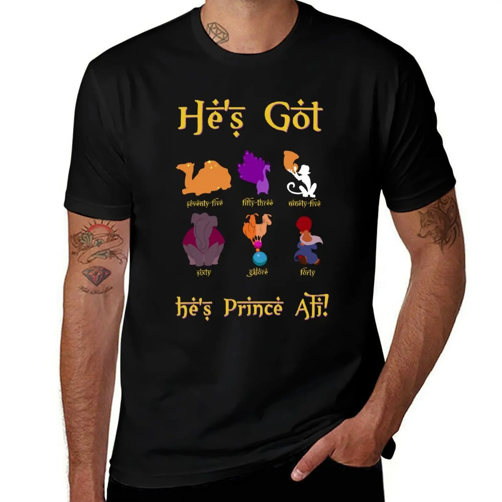

He's Got... T-Shirt t shirt custom print man t shirt cotton high quality man graphic t shirt T-shirt
