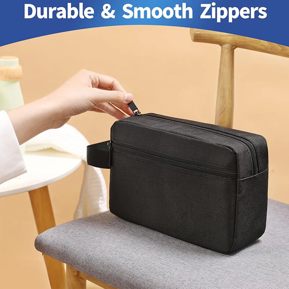 حقيبة أدوات تجميل محمولة بسعة كبيرة ، حقائب أساسية لمستحضرات التجميل النسائية ، حقيبة تجميل مقاومة للماء ، حقيبة يد-ll #6