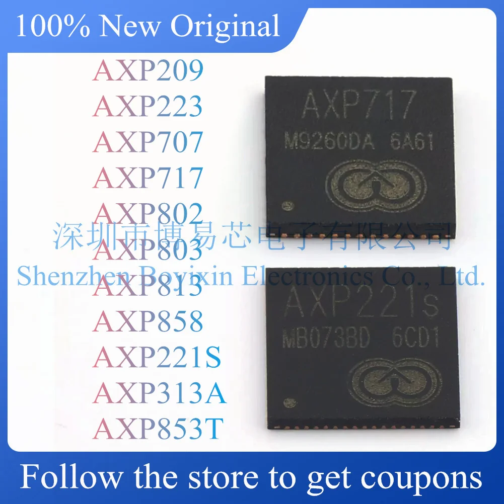 Produto original, novo, AXP209, AXP223, AXP707, AXP717, AXP802, AXP803, AXP813, AXP858, AXP221S, AXP313A, AXP853T