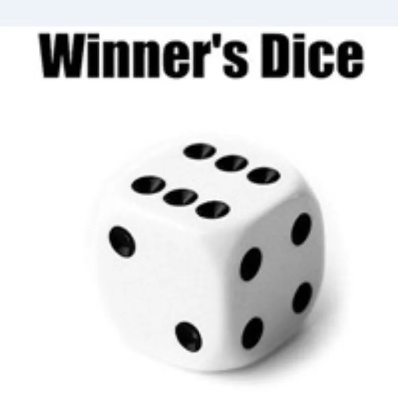 Winner`s Dice by Secret Factory Magic Tricks Close Up Magic Magia Magie Magicians Prop Illusion Gimmick + Tutorial