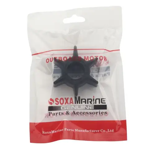 Soxa Marine 6H3-44352 697-44352 워터 펌프 임펠러 및 키 교체 Yamaha 2 Str 4 Str 40 50 60 70 HP 선외 보트 모터 18-3069