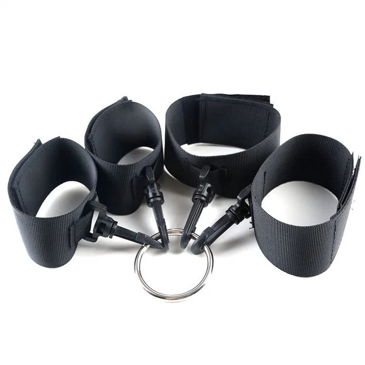 Hot Black BDSM Bondage Restraints Women Handcuffs And Anklecuffs Bdsm Slave Fetish Toys Sex Toys For Couples Sex Erotic Games