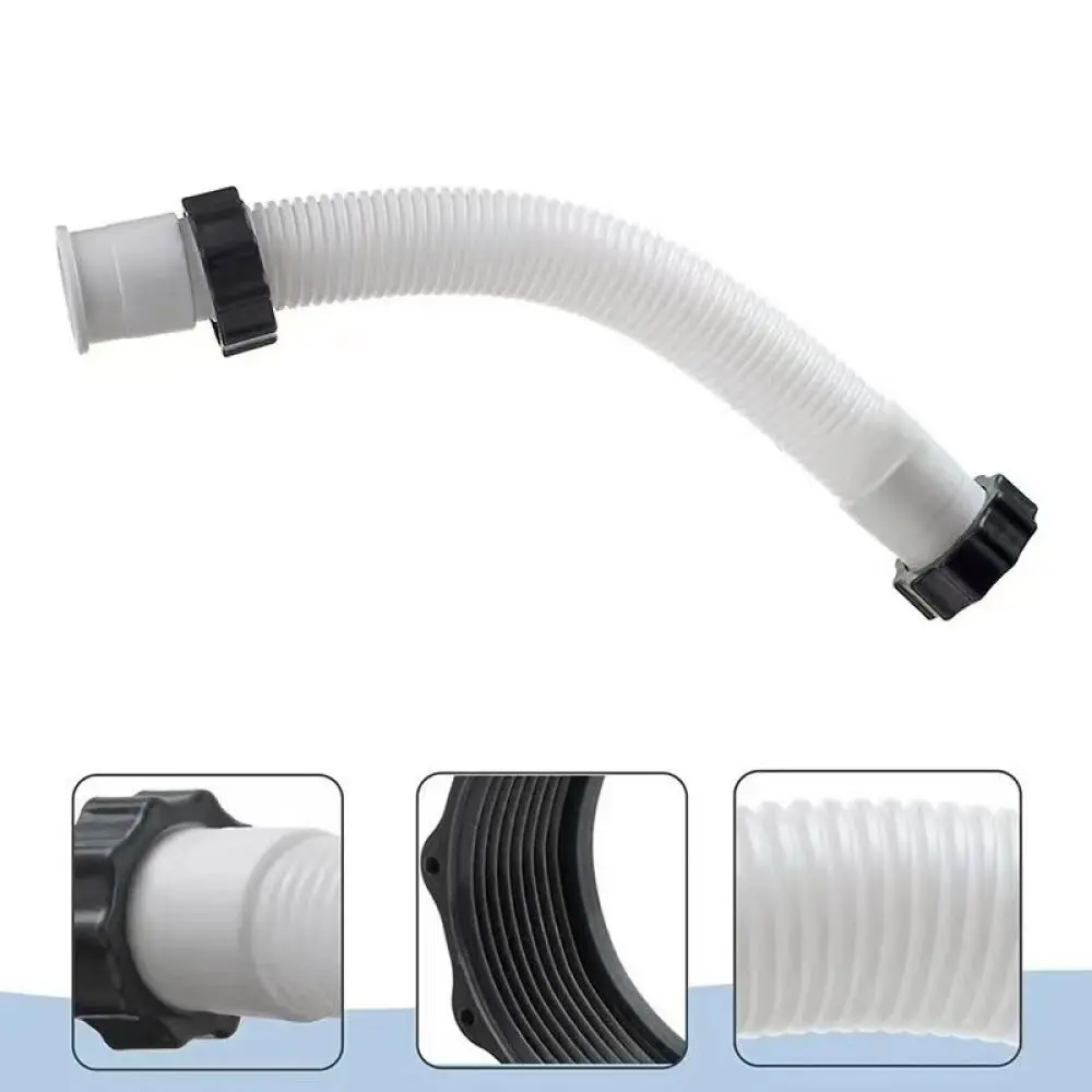 Replacement Connector Hose For Pool Filter Pump 1.5 Inch Diameter PE Tube Swimming Pool Water Circulation Pipe