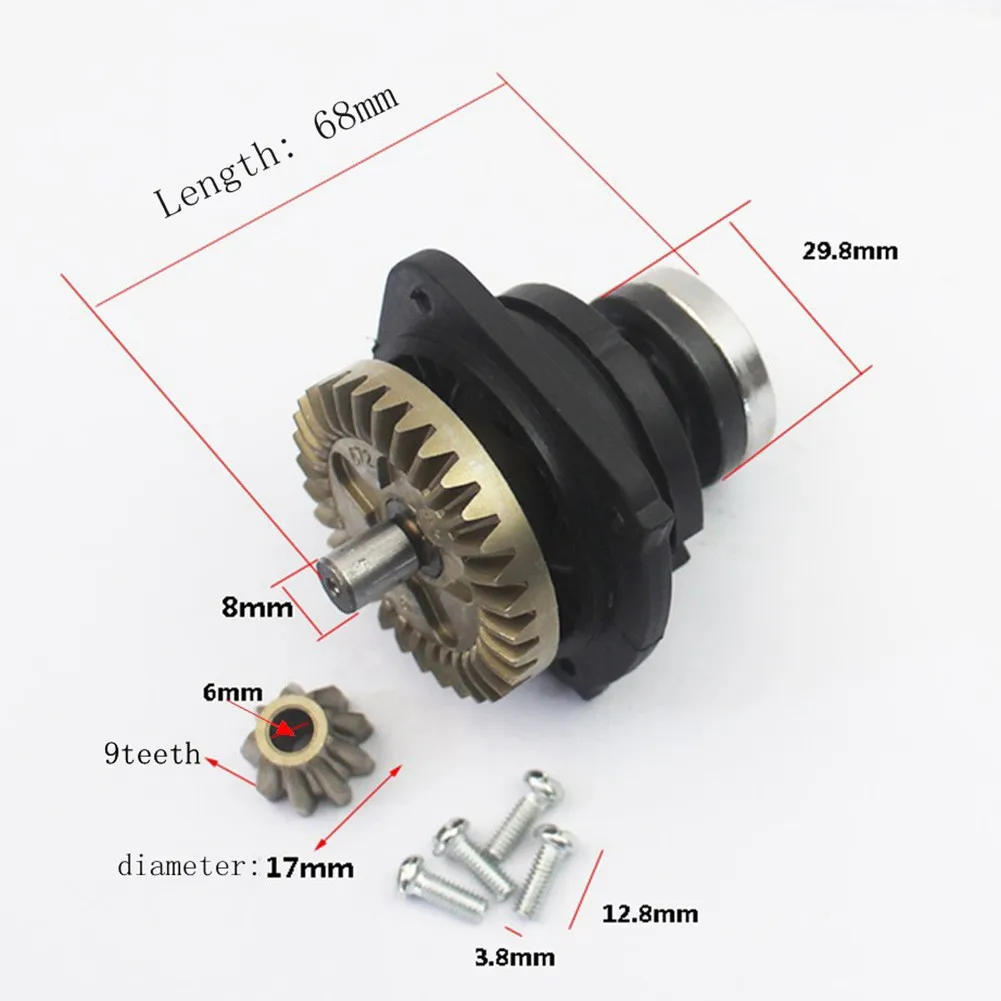 Gear Assembly Angle Grinder Angle Grinder Gear Assembly For BOSCH TWS6600 FF03-100A Fittings Gear Metal Replacement Accessories