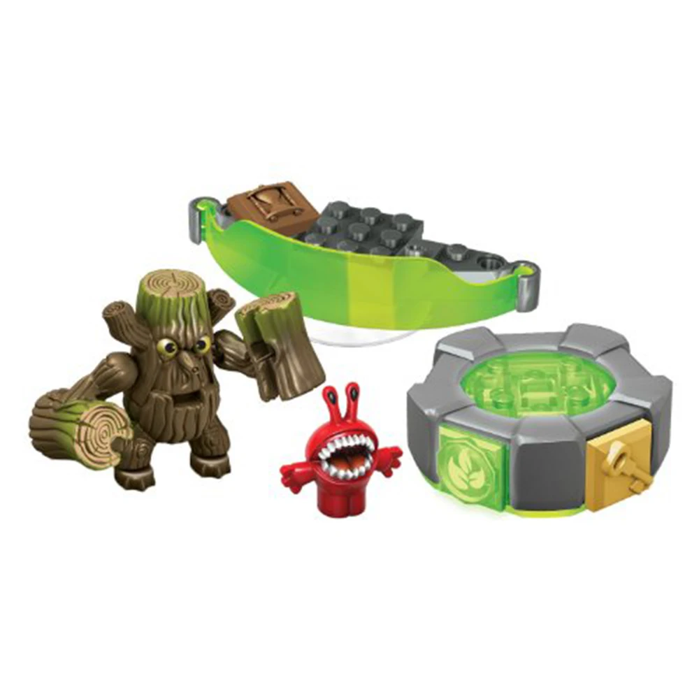 Mega Bloks Skylanders Series Eruptor\'s Battle Portal Gill Grunt\'s Stump Smash Stump Smash Action Figure Collectible Figurines