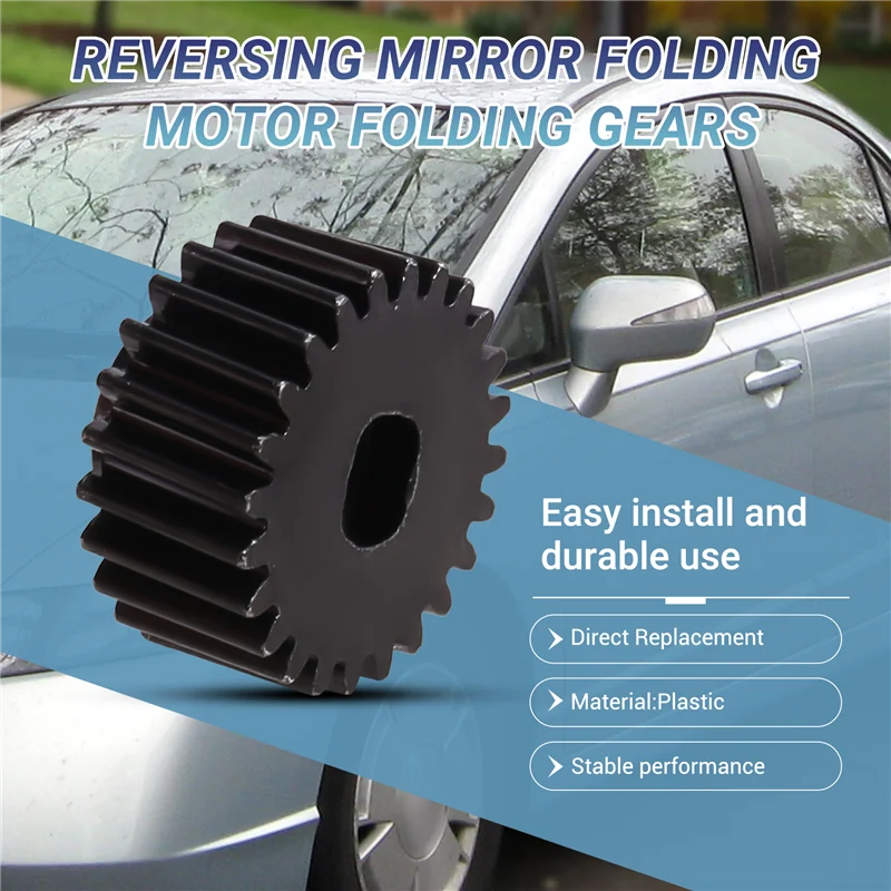 

A33K-24T зубы автомобильное зеркало заднего вида заднего вида электрический складной мотор-шестерня для Honda Accord Civic Fit CRV Spirior Pinion Jazz