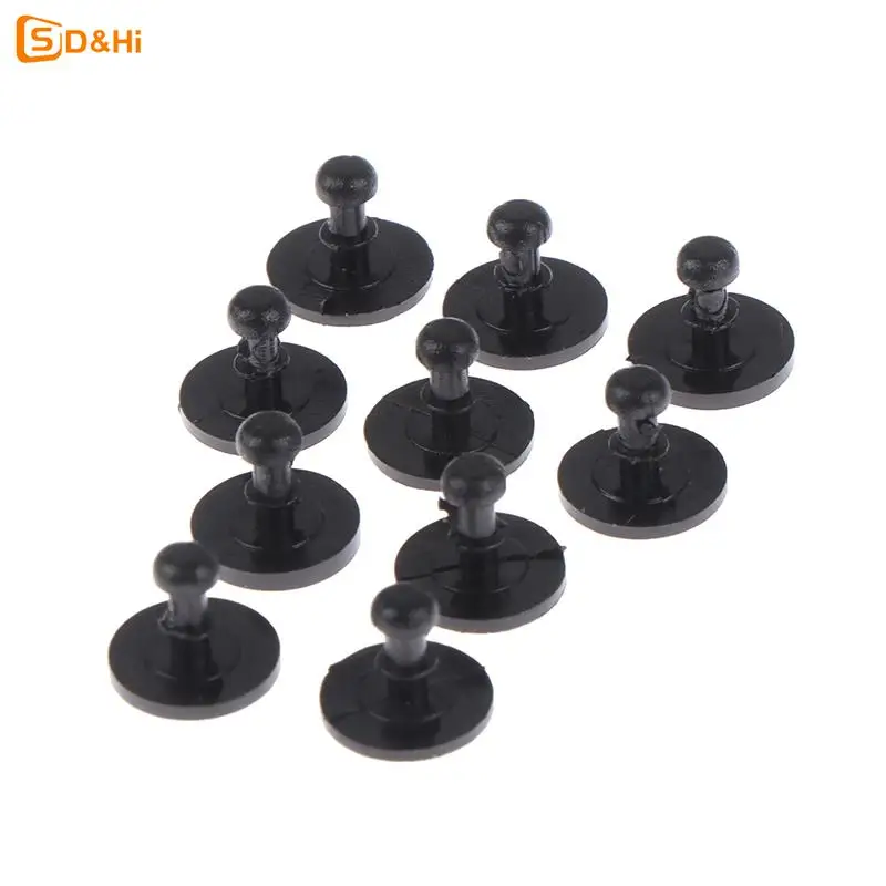 10/20Pcs Plastics Buckle For Mi Band Strap 6 5 Button For Xiaomi Bracelet 4 3 Smart Watch Accessories Replacement Spike