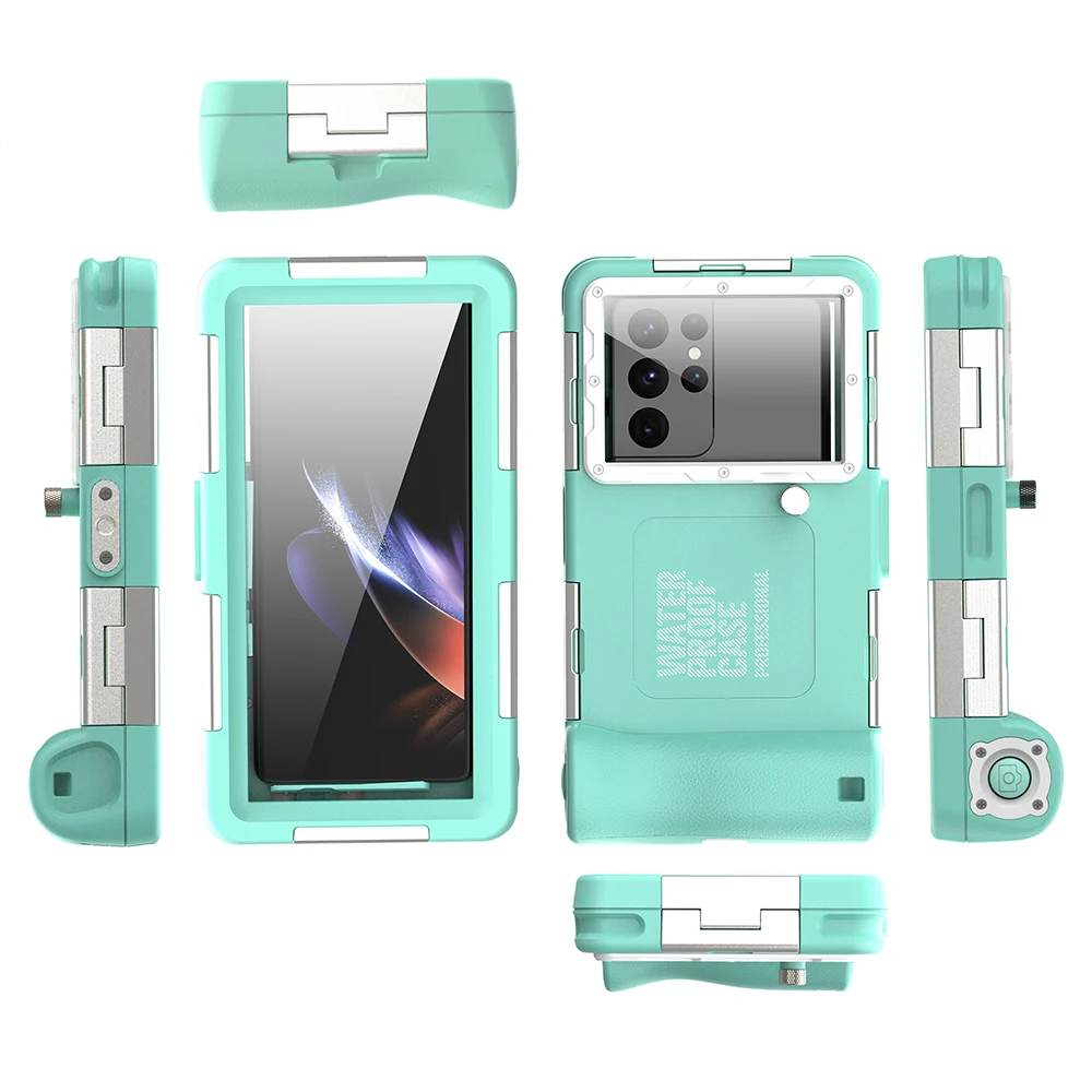

Professional Waterproof Case For Samsung Galaxy S25 Ultra Cover S25+ Plus S24 FE S23 15M Depth Diving Box Underwater Photograph