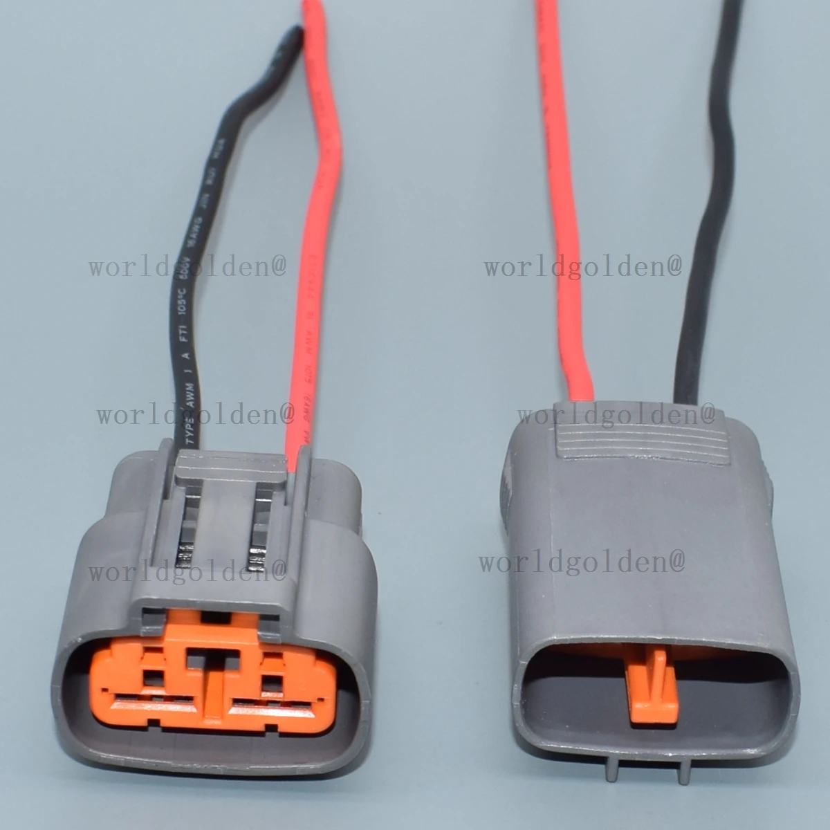 6195-0057 6195-0060 2Pin Car Connector for Vehicles, ideal for electric parts linking and harness repair