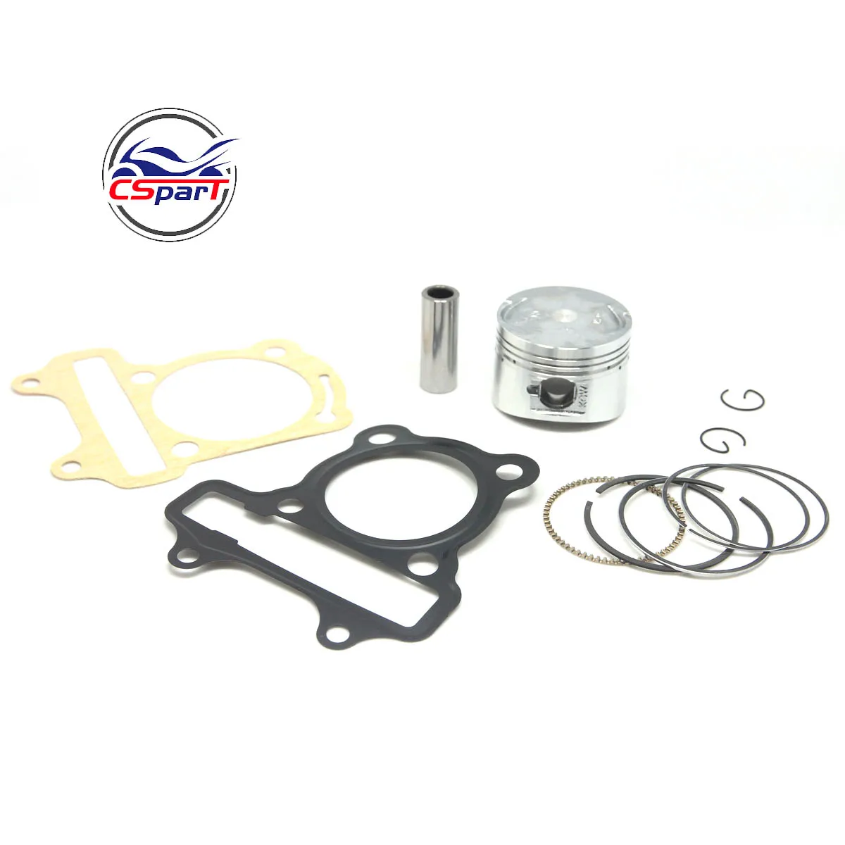 52.4MM zestaw pierścieni tłokowych 125CC 153QMI KEEWAY ARN Genric GT F-ACT Matrix części do skuterów — zdjęcie 3