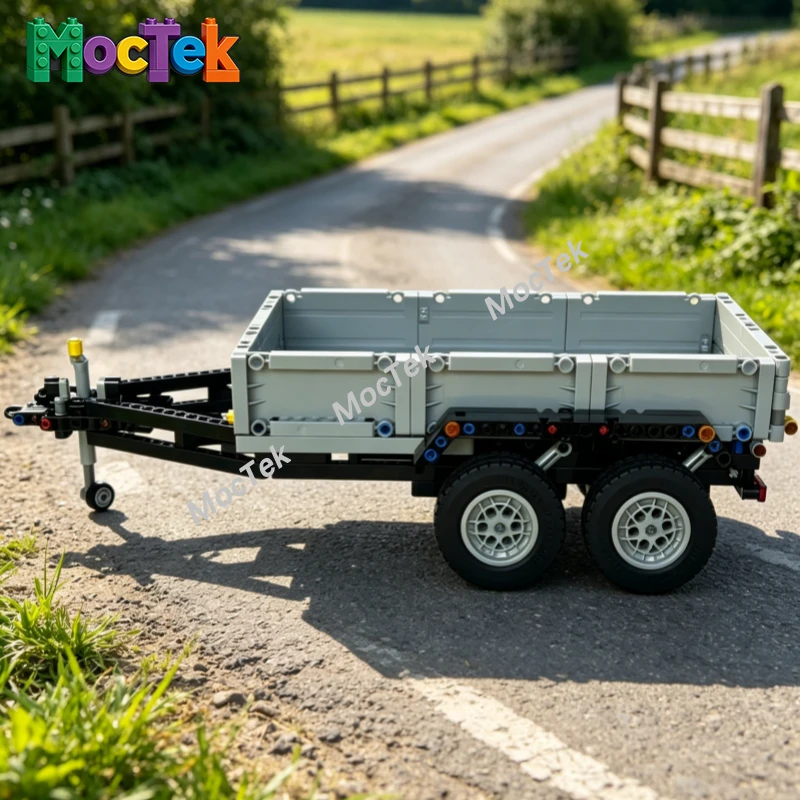 

Dump Trailer Building Blocks Heavy Engineering Transport Vehicle Simulation Desktop Collection Ornament