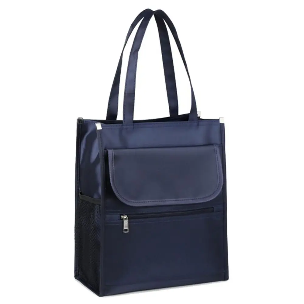 

Useful Oxford Cloth File Bag Large Capacity Dust-proof Document Bag Multi-Layer Document Organizer Office Supplies