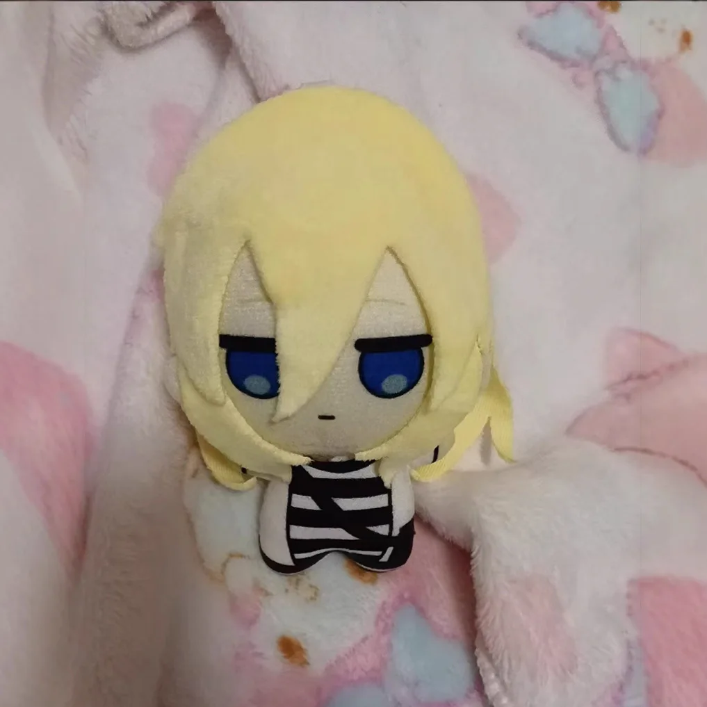 10cm Anime Stuffed Angels Rachel Gardner Isaac Foster Plushie Death Ray Zack Plush Toy Doll Figure Pendants Keychain Fans Gift view 6