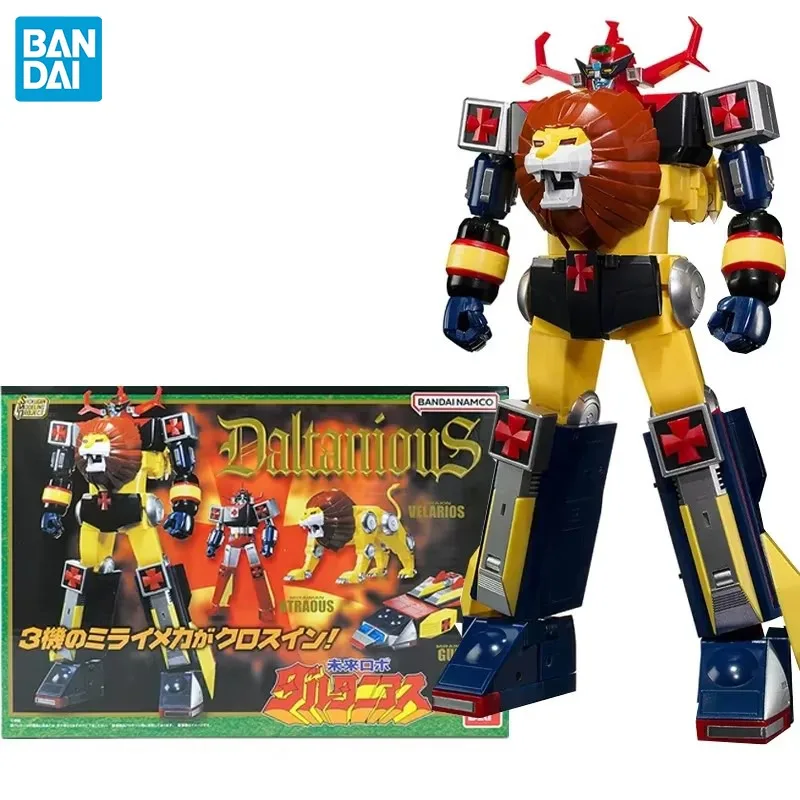 

Bandai In Stock Original SHOKUGAN MODELING PROJECT SMP Future Robots Daltanious Assembly Model Anime Action Figures Toys For Kid