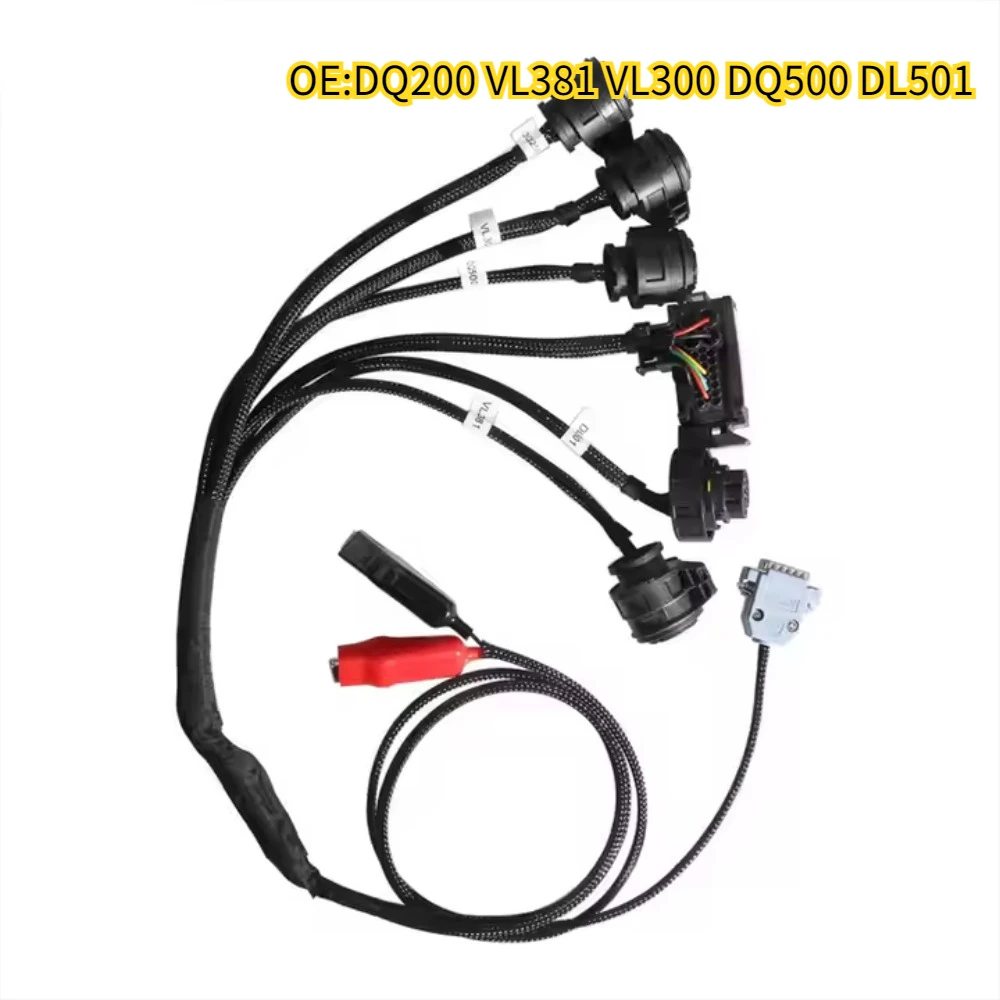 

High quality New For DQ200 VL381 VL300 DQ500 DL501 Versnellingsbak Adapter Voor Vag Audi R/W/Ktmflash 0Am Tcu Ecu Progarm