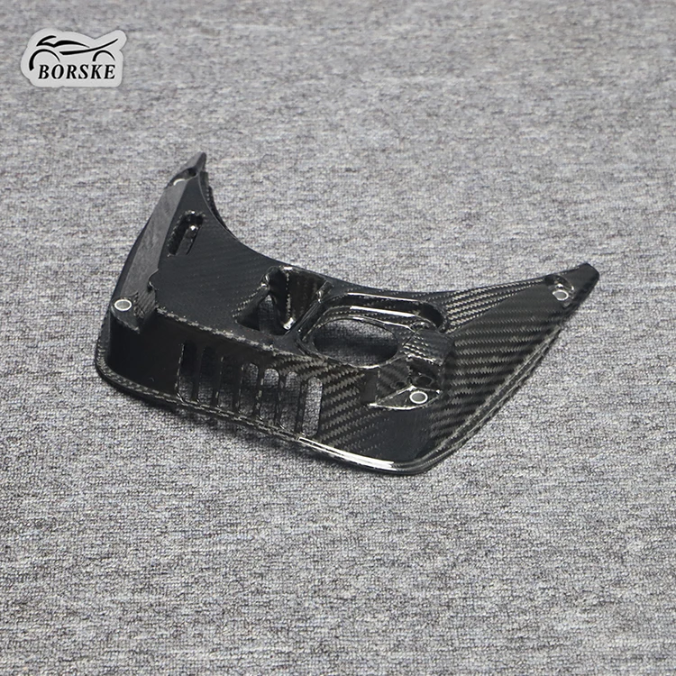 سكوتر جزء دراجة نارية الملحقات ألياف الكربون غطاء خزان الوقود ل GTS GTV 300CC