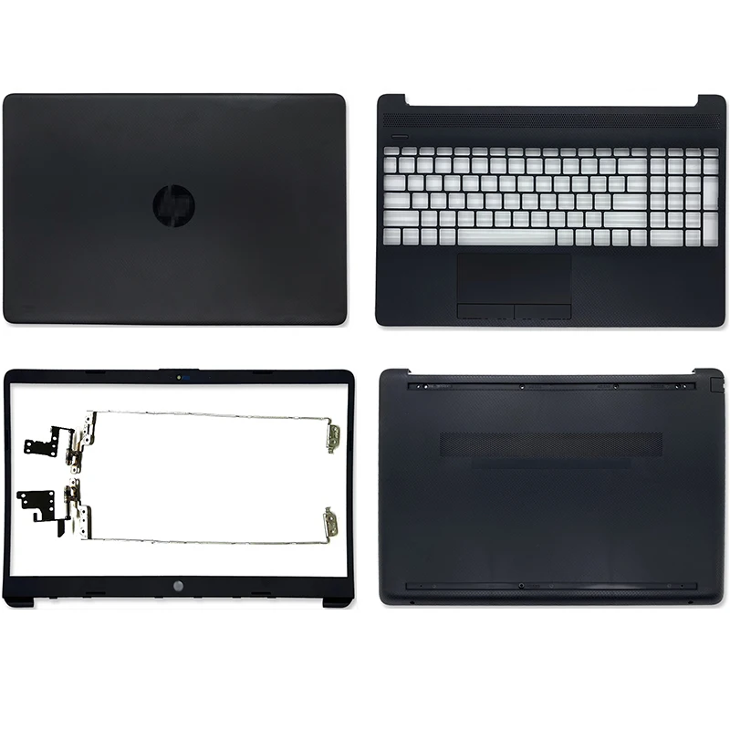 

For HP 15-DW 15S-DU 15S-DY Series Laptop LCD Back Cover/Front Bezel/Palmrest/Bottom Case/Hings Top Black Silver L52012-001