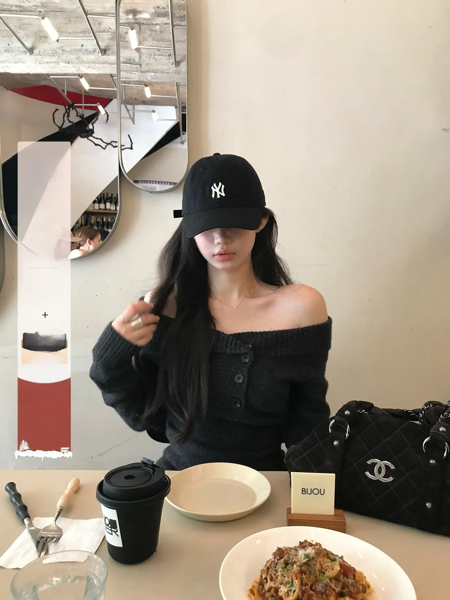 

eepland High nce Sister Korean Sle Wool Knitted One-oulder Sweater Spring Spicy Girl oulder Exposure Top