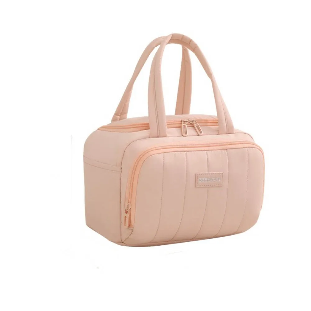 

Изолированная сумка для обеда большой емкости, изолированный дизайн с несколькими карманами, холодильник, ланч-бокс, водонепроницаемая функция охладителя