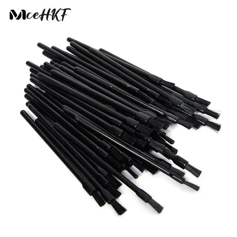 50PCS Multi-functional Makeup Brush Disposable Lip Gloss Brushes Lipstick Wands Flat Brush Applicator Tool