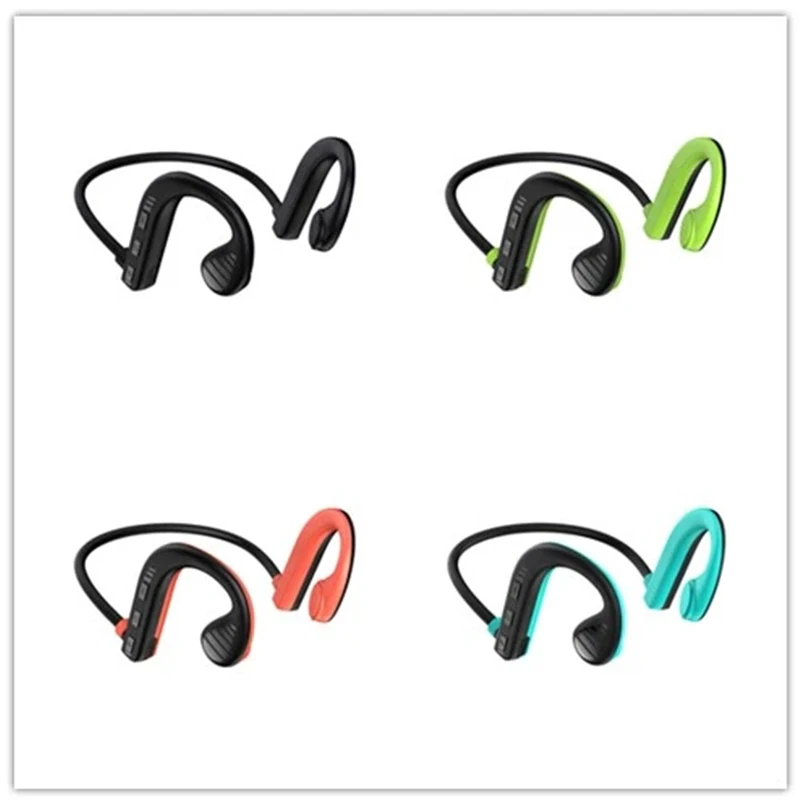 Air Conduction Earphones 3D Sports Ear Wireless Ear With Long Battery Life Stereo Earplug Bone Conduction Sport Headphones Sweat