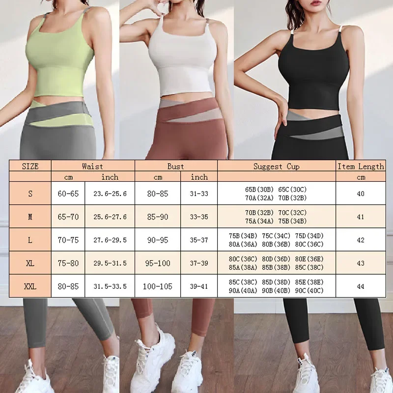 Aiithuug Gym Workout Crop Top Fitness Yoga Tops Fitness Crops Build In Cup Crisscross Back Crop Wireless Padded Yoga Bra Golf