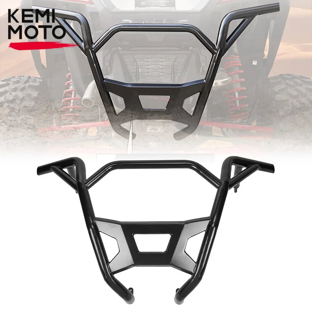 

#2883746-458 UTV Rear Brush Guard Bumper Compatible with Polaris RZR PRO XP / XP 4 2020-2024 Front Low Profile Guard Bumper