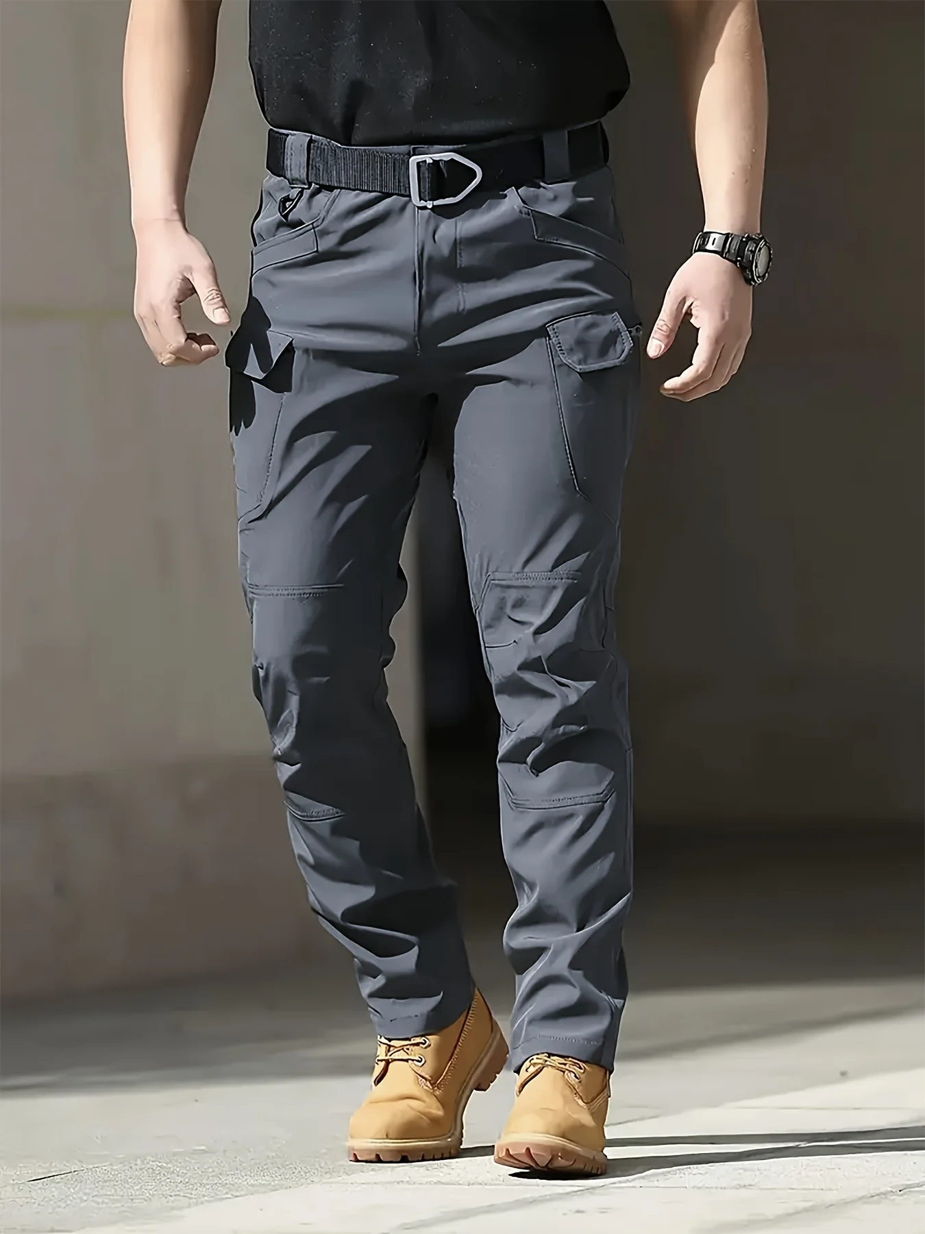 2025 Autume Men's Tactical Cargo Pants City SWAT Military Multi-pocket Trousers for Men