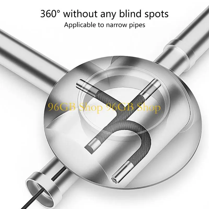

96GB Waterproof Industrial Endoscope Inspection Camera Borescope Camera 6 LEDs