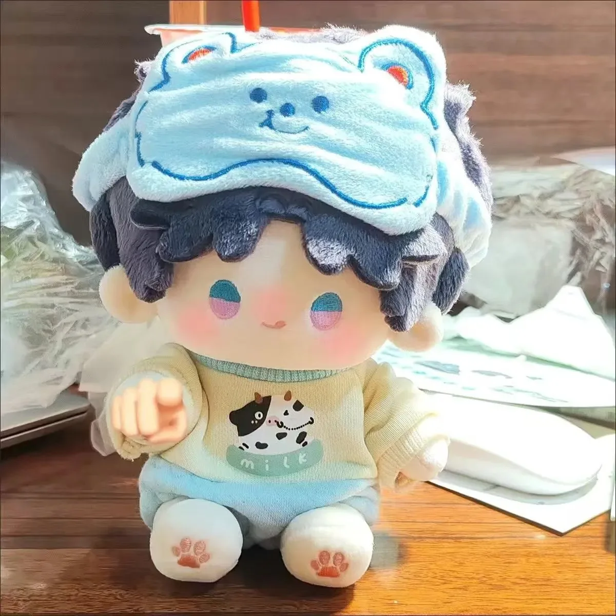 لعبة الحب والفضاء العميق رافاييل زين بو دمية كرتون ، تأثيري ناعم للجسم ، تغيير الملابس ، وسادة ، هدايا الكريسماس ، 20