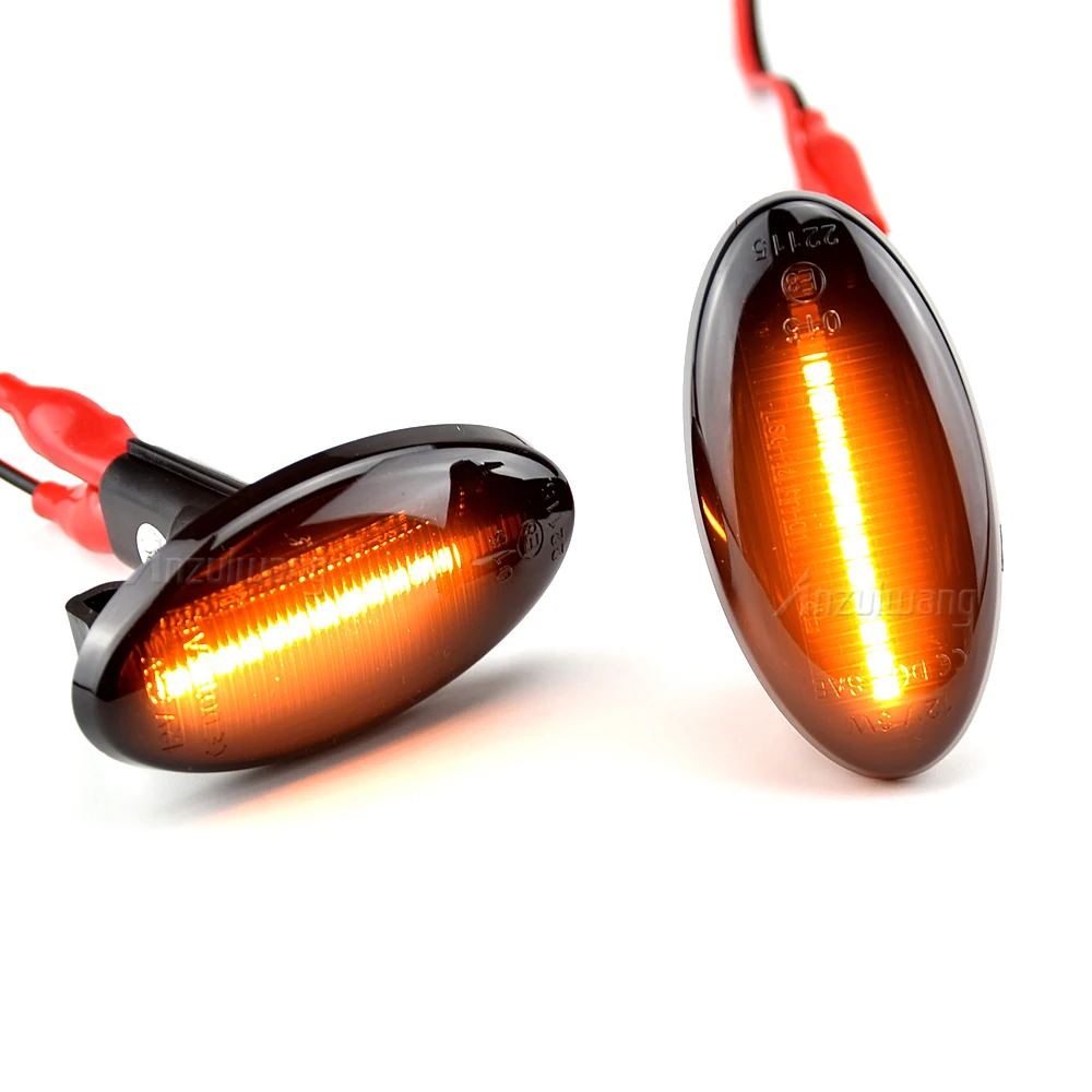 LED Dynamic Side Marker Turn Signal Light 2 Pieces High quality Sequential Blinker For Subaru Forester Impreza 2008-2019