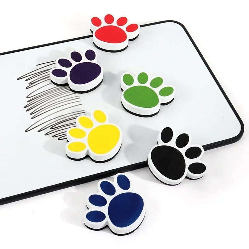 ممحاة السبورة المغناطيسية، أقدام الدب الكرتوني، ممحاة سبورة سوداء كبيرة الحجم