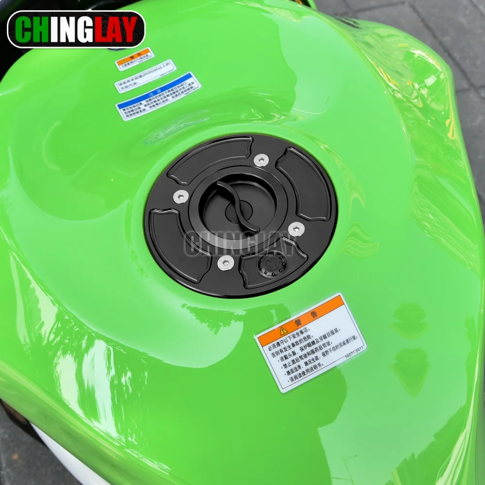 

For Kawasaki Ninja400/Ninja500/Ninja650/Ninja1000SX tank plug Quick action Fuel Tank Cap Aluminium tank plug Quick action