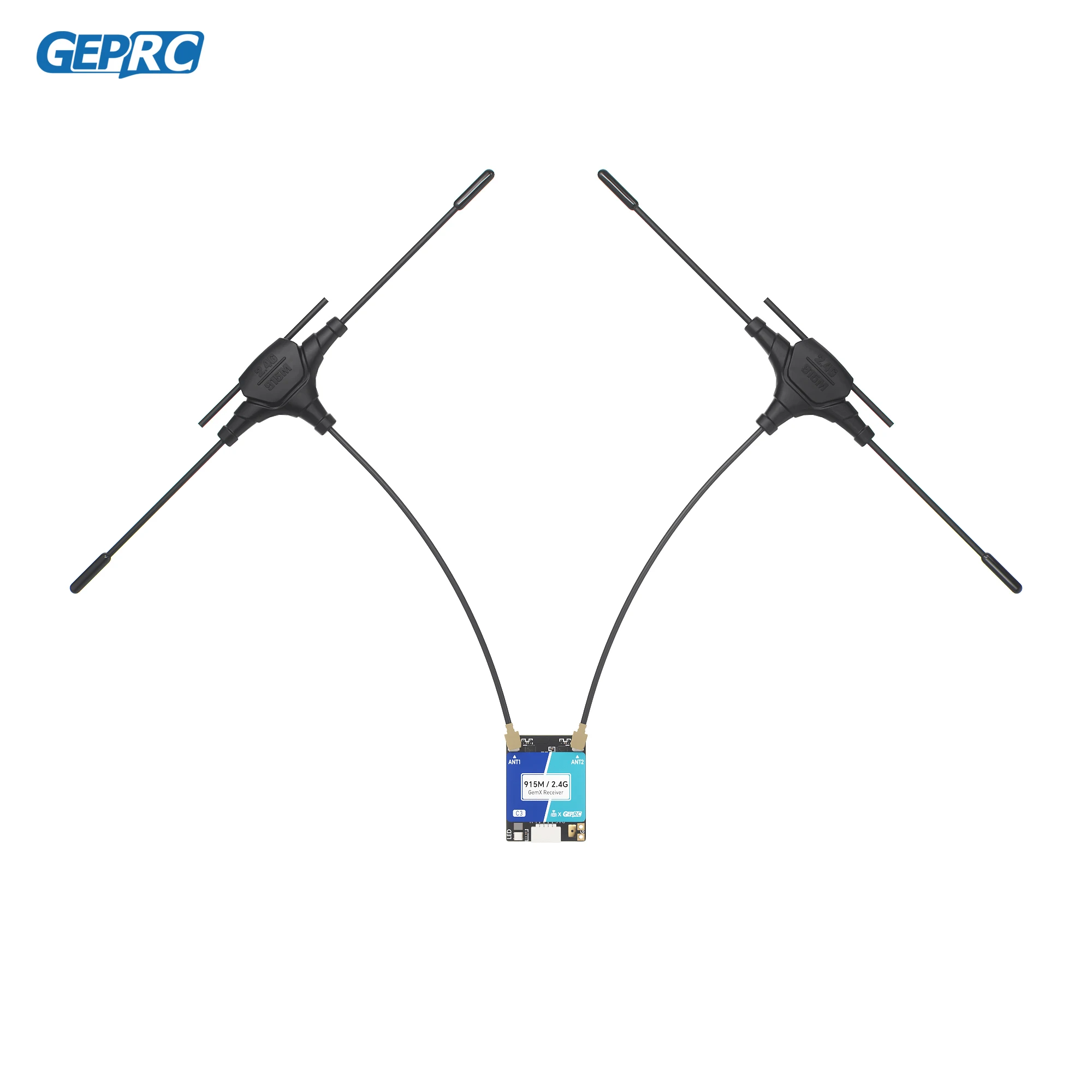 

GEPRC ELRS 915M/2.4G C3 Gemini Xrossband Receiver TX Module Dual-RF Chip 1000Hz FPV Quadcopter Longrange Freestyle Drone Parts
