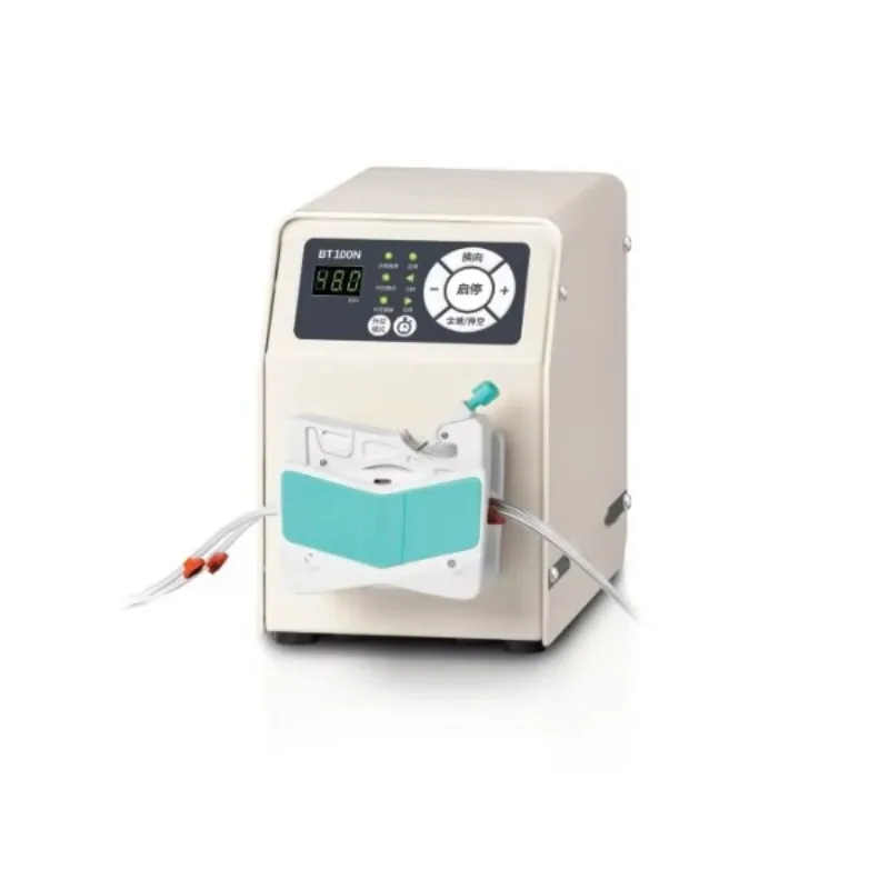 Basic Digital Stepper Motor Driven Peristaltic Pump 0.1-150 Rpm Speed Range 0.0002-645 Ml/min Flow Range Timing for Lab Supplies