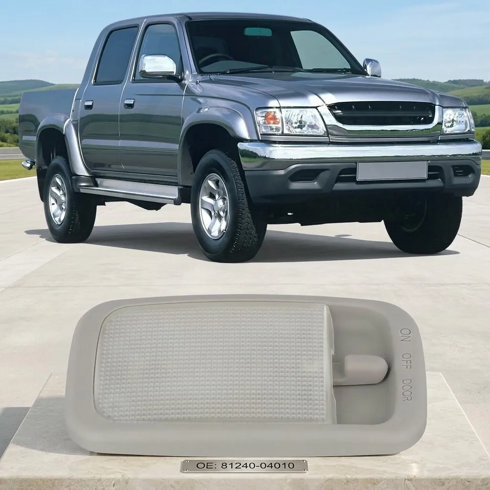 Dome Light Assembly for Toyota For Hilux and For Vigo 2004-2015 Overhead Console Reading Lamp with Integrated Incandescent Bulb