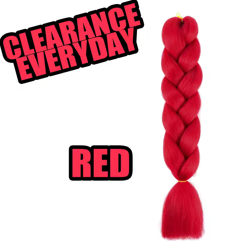 Synthetic Kanekalon Crochet Hair Braiding Hair Pre Stretched Curly Jumbo Braids Extensions Hair Accessories For Girls Braids - Image 60
